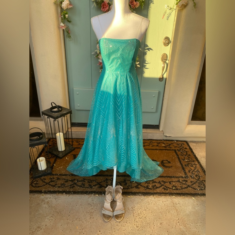 Jump Apparel Aqua Dress